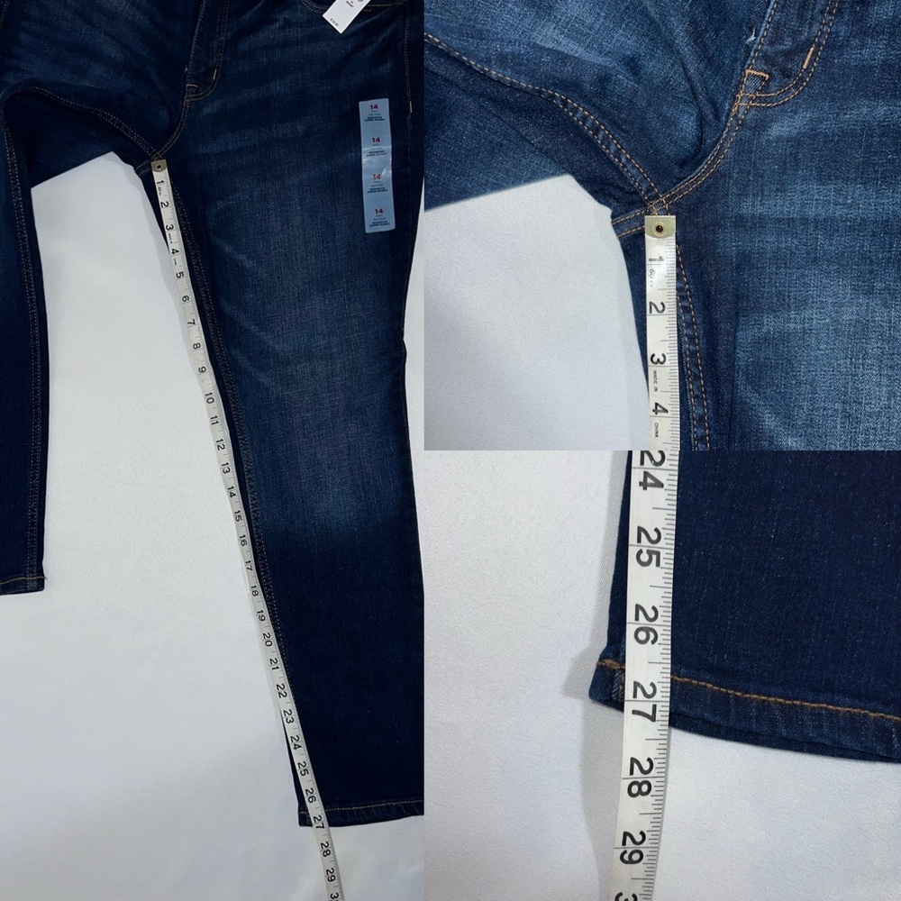 Old Navy Blue Skinny Jeans Classic Denim - Picture 9 of 11